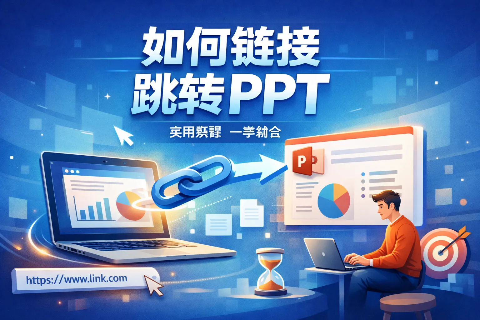 如何链接跳转ppt