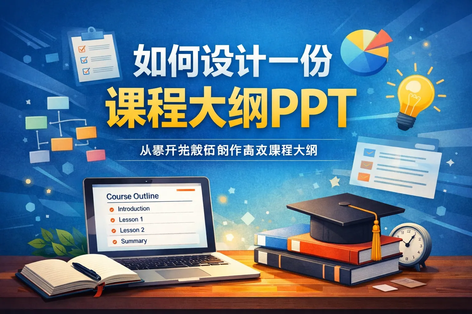 如何设计一份课程大纲ppt