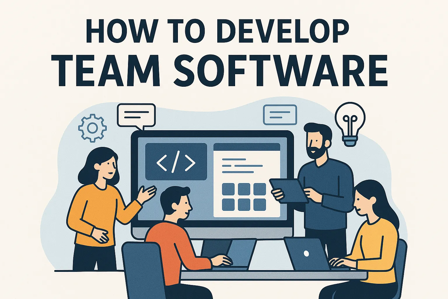如何开发团队软件