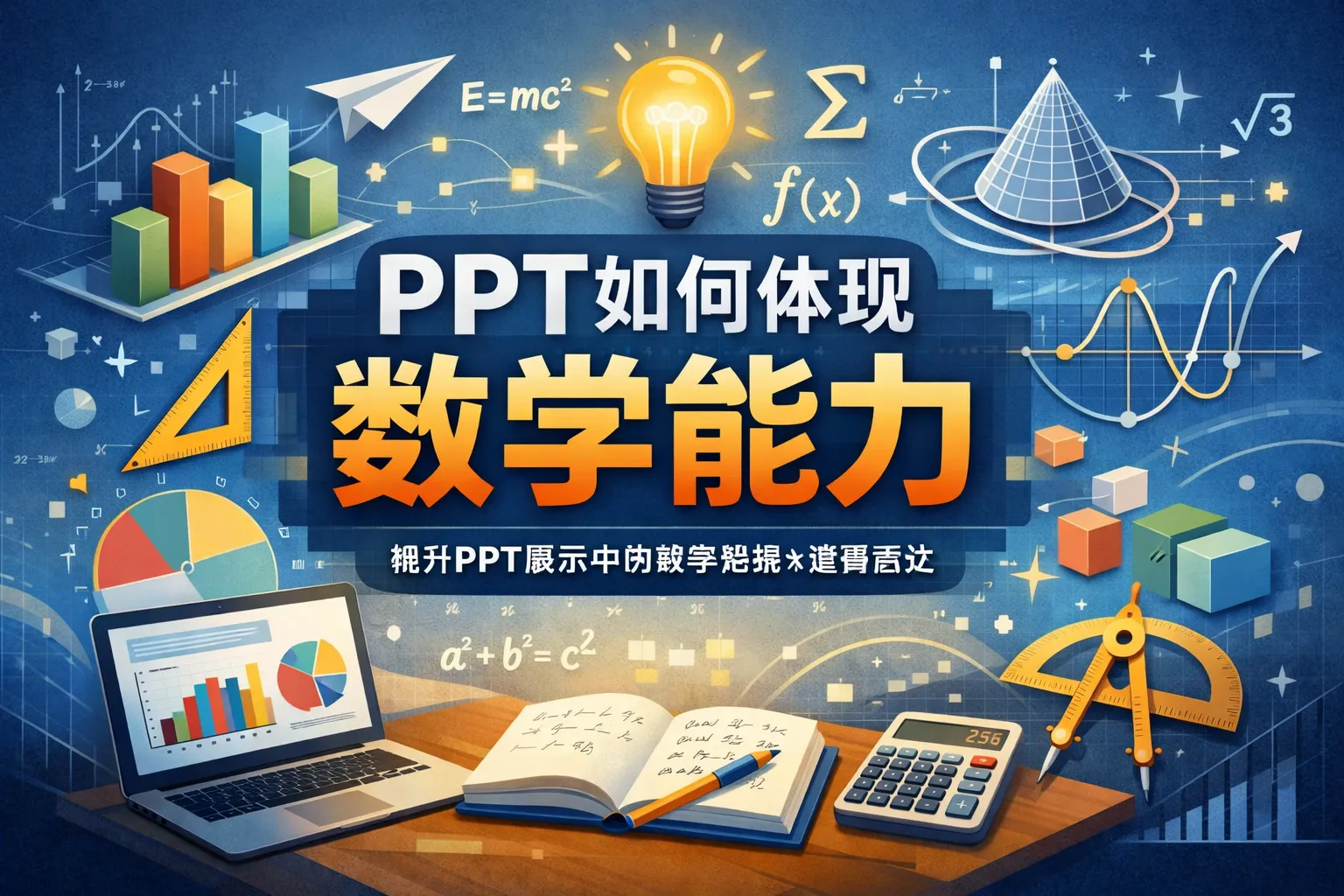 ppt如何体现数学能力
