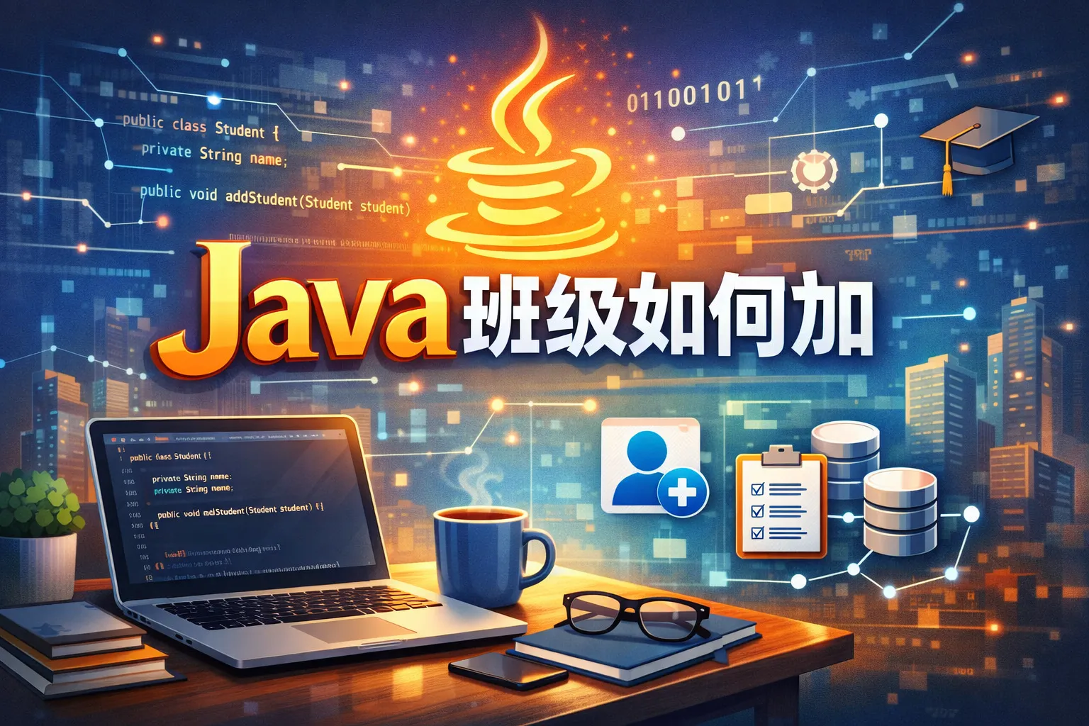java班级如何加