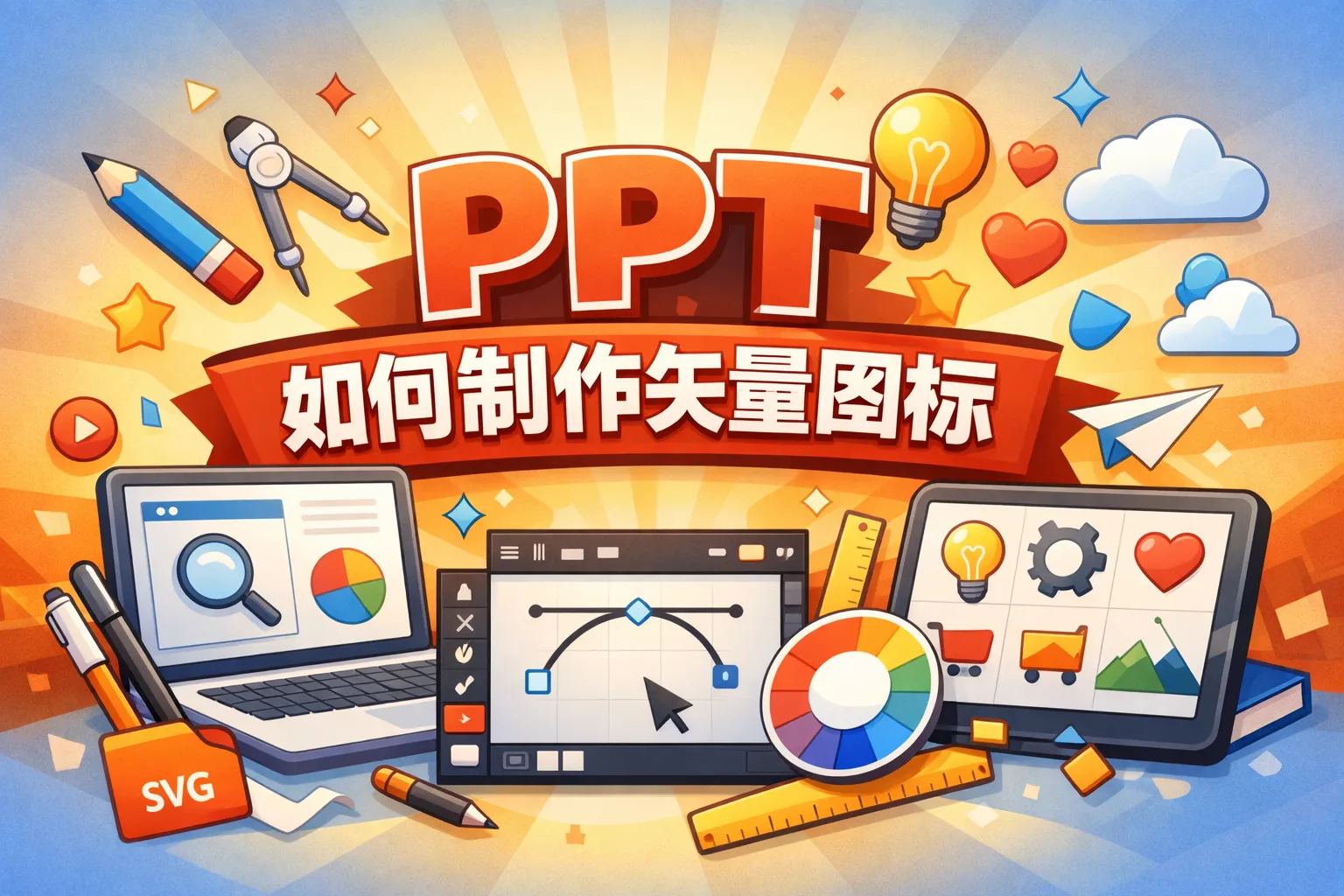 ppt如何制作矢量图标