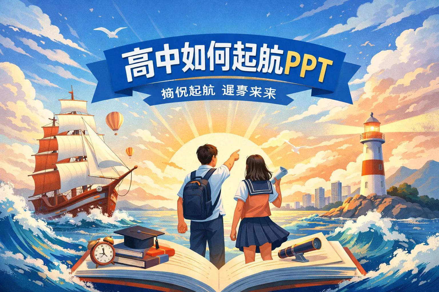 高中如何起航ppt
