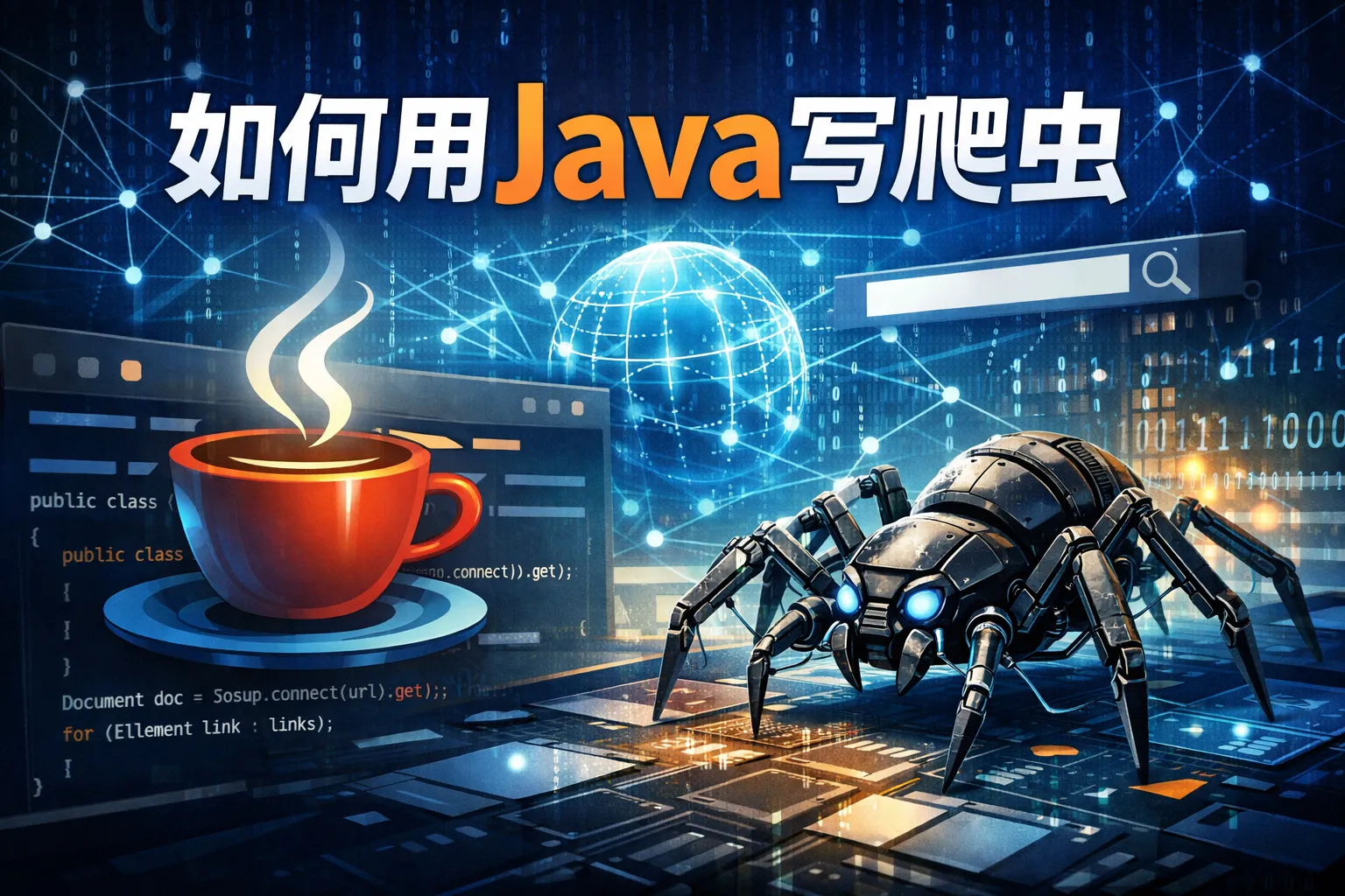 如何用java写爬虫