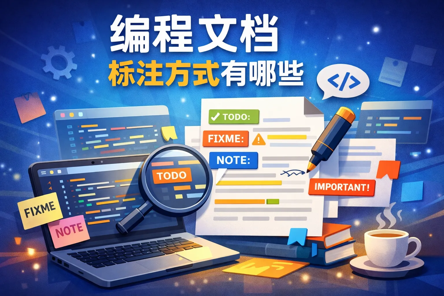 编程文档标注方式有哪些