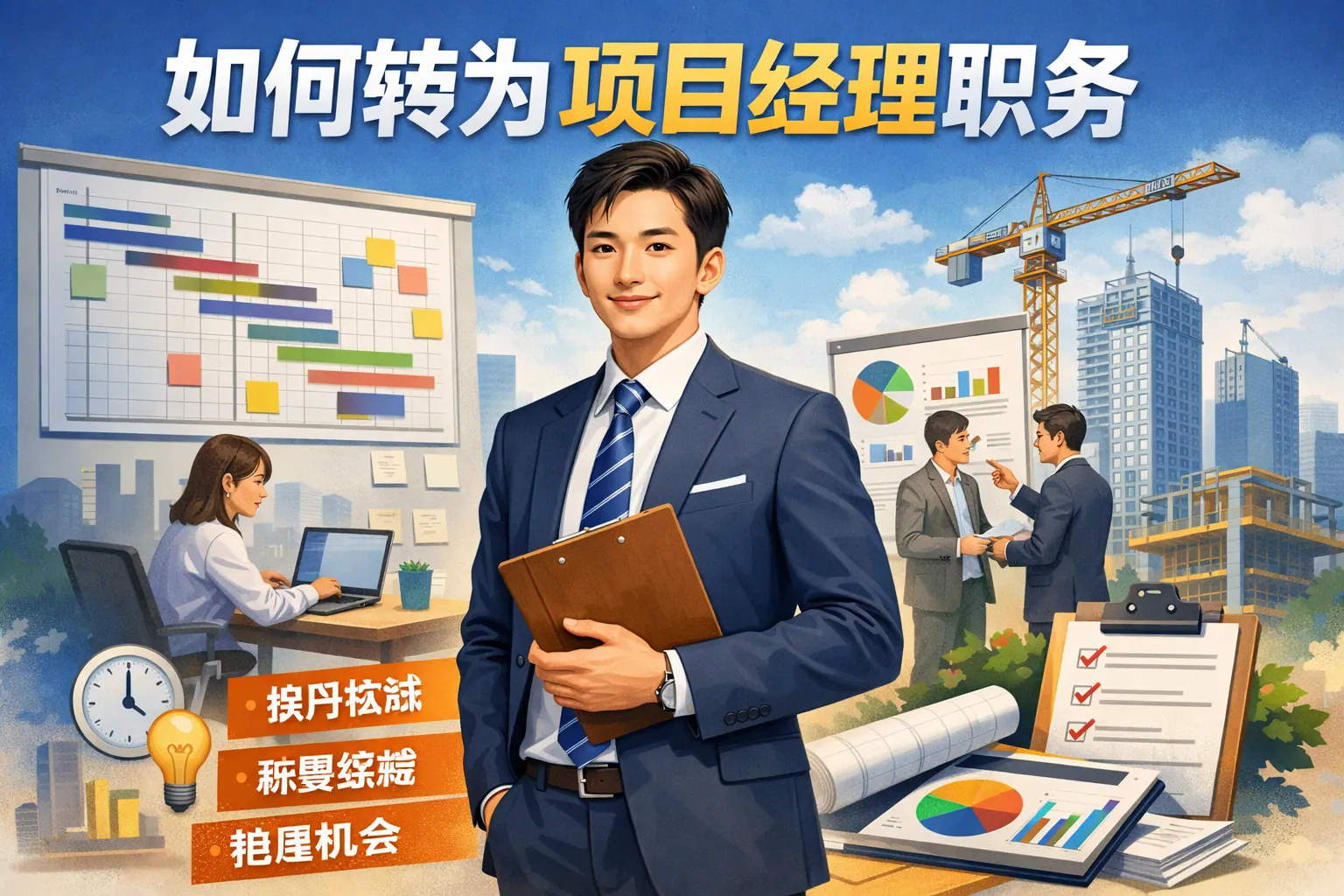 如何转为项目经理职务