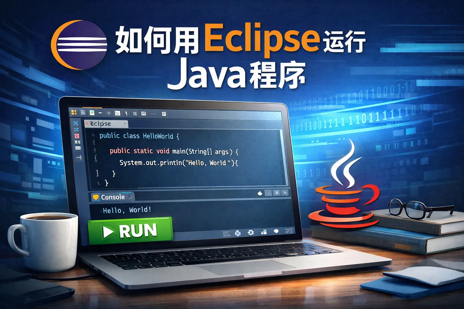 如何用eclipse运行java程序