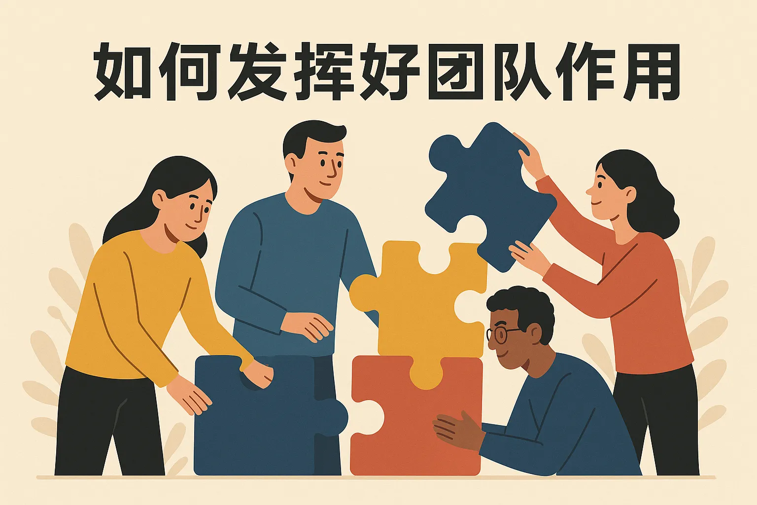 如何发挥好团队作用