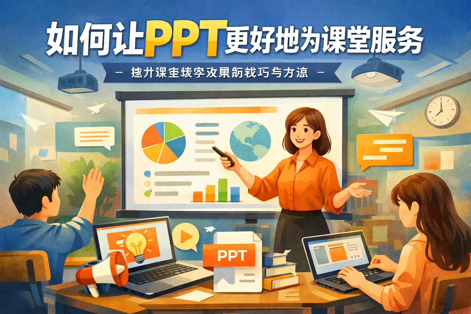 如何让ppt更好地为课堂服务