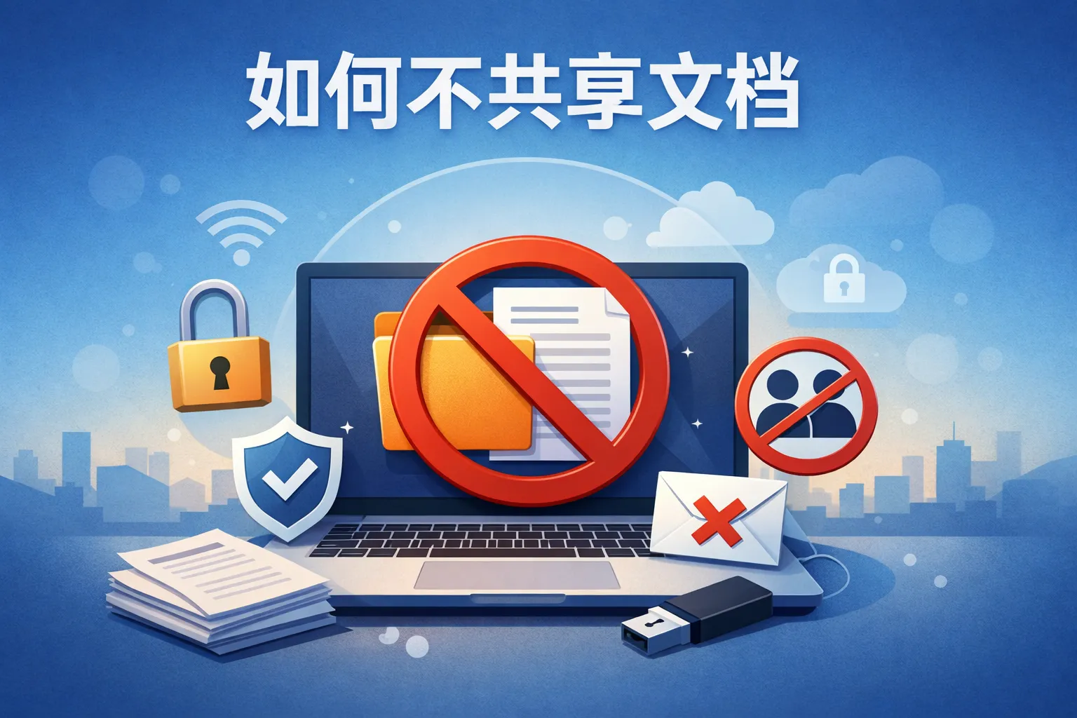 如何不共享文档