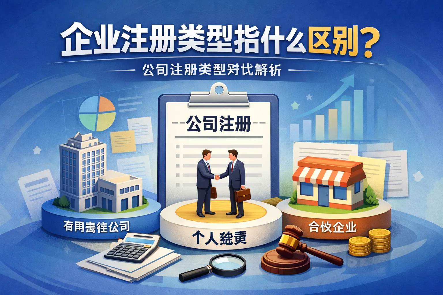 企业注册类型指什么区别