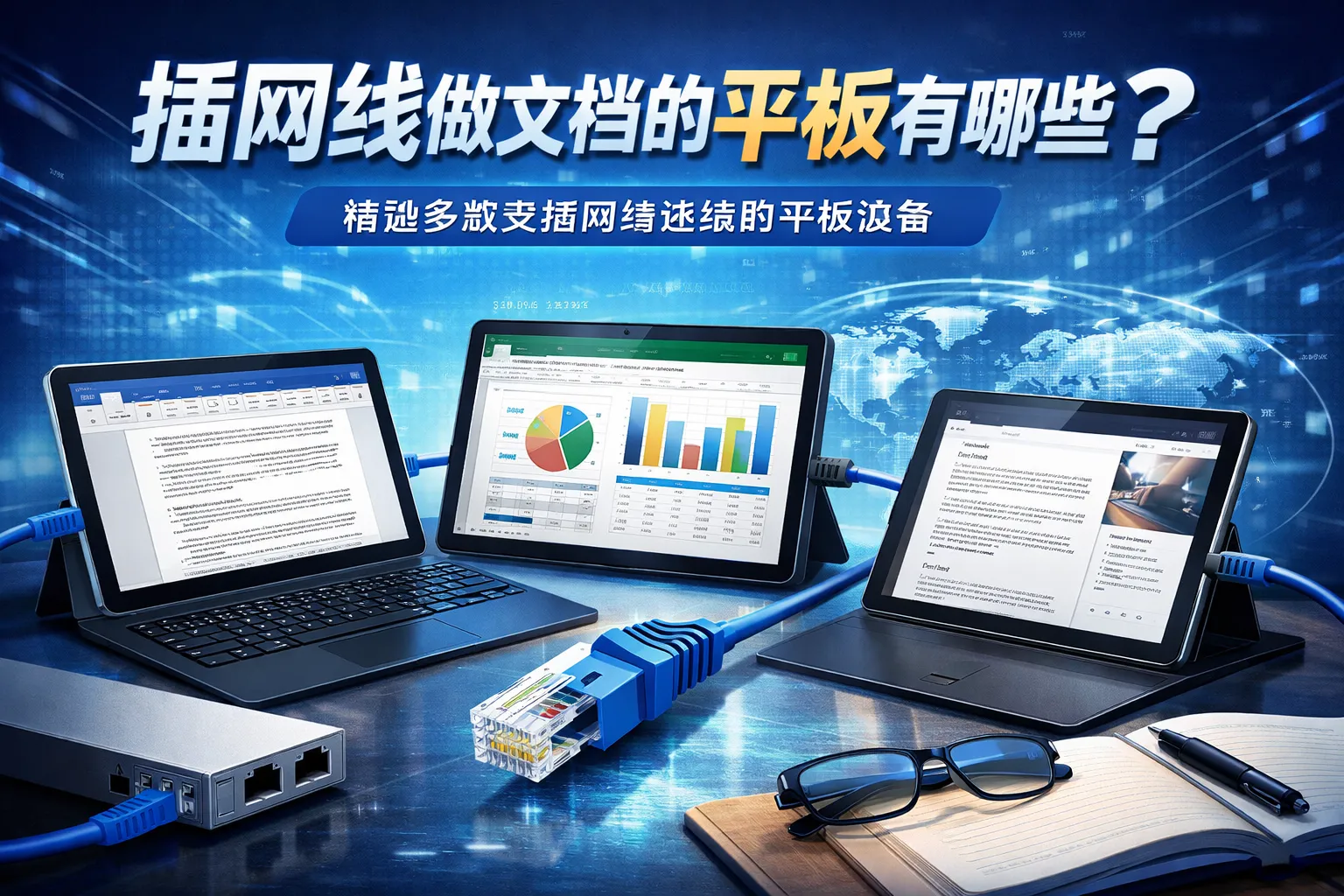插网线做文档的平板有哪些