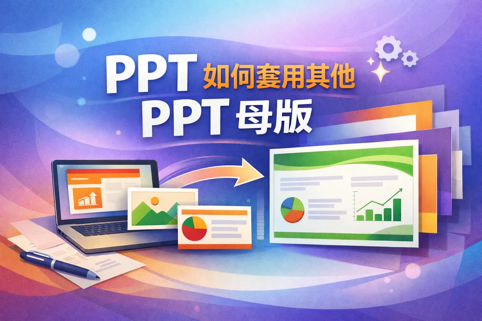 ppt如何套用其他ppt母版
