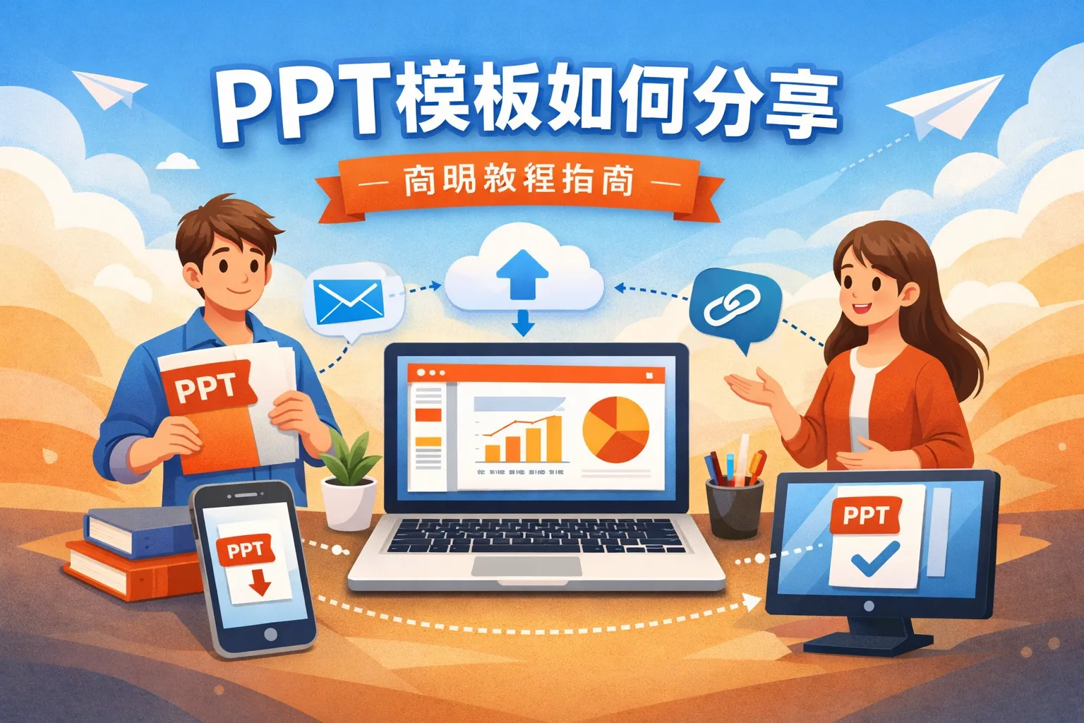 ppt模板如何分享