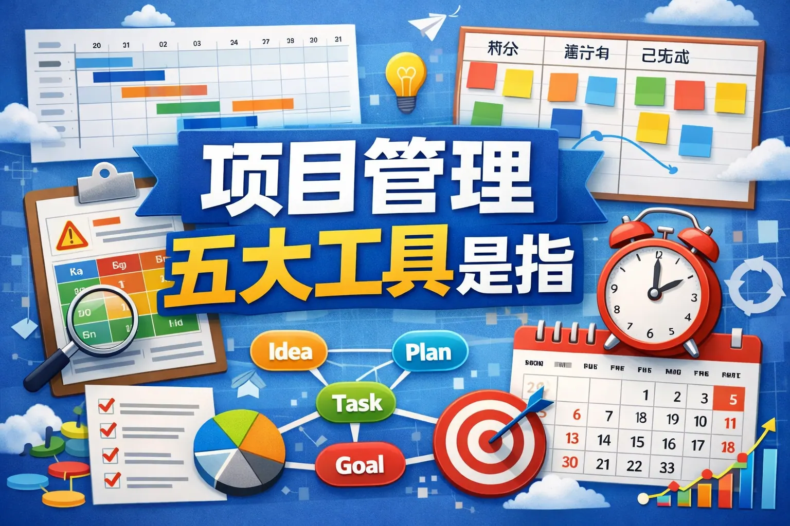 项目管理五大工具是指