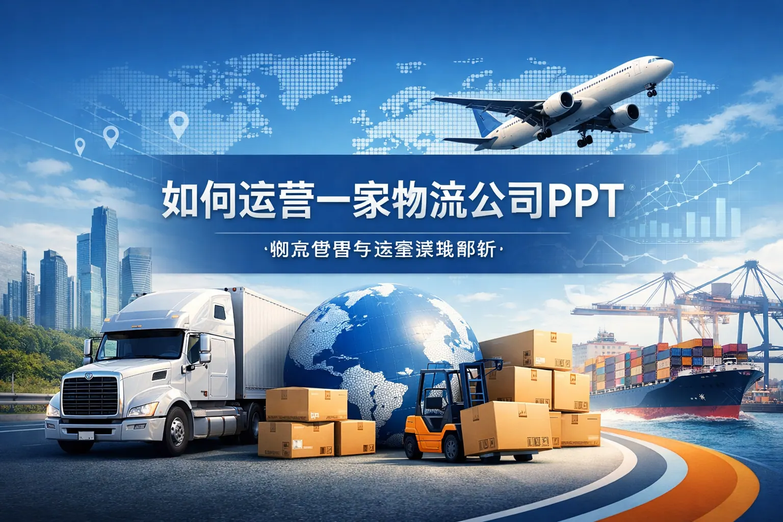 如何运营一家物流公司ppt