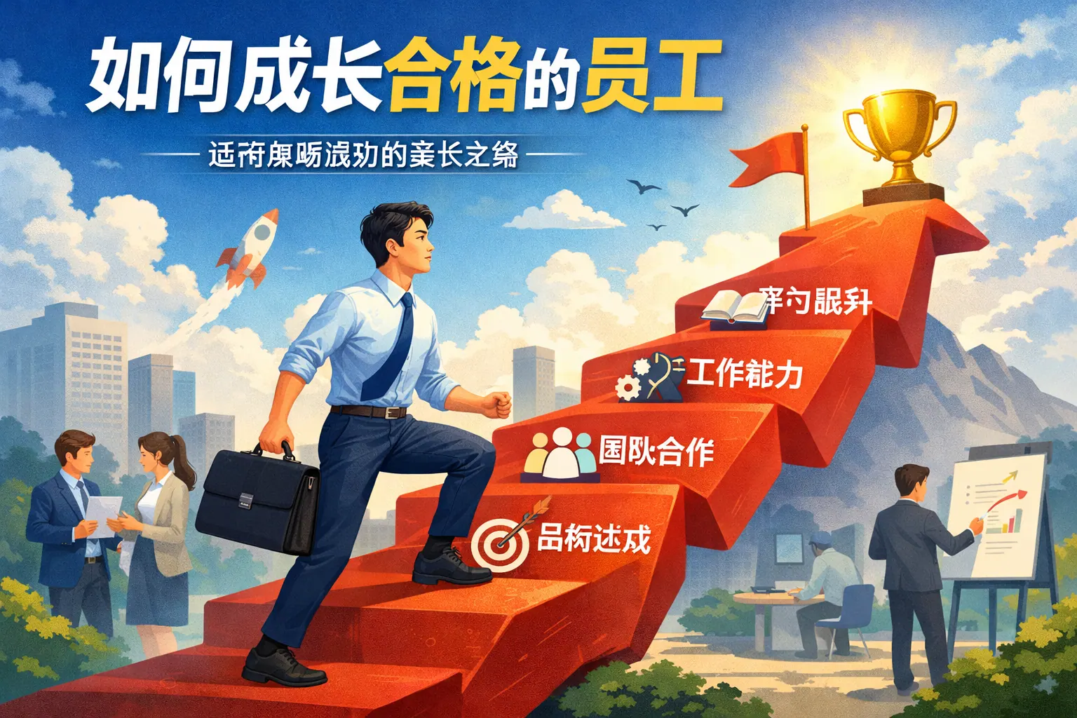 如何成长合格的员工