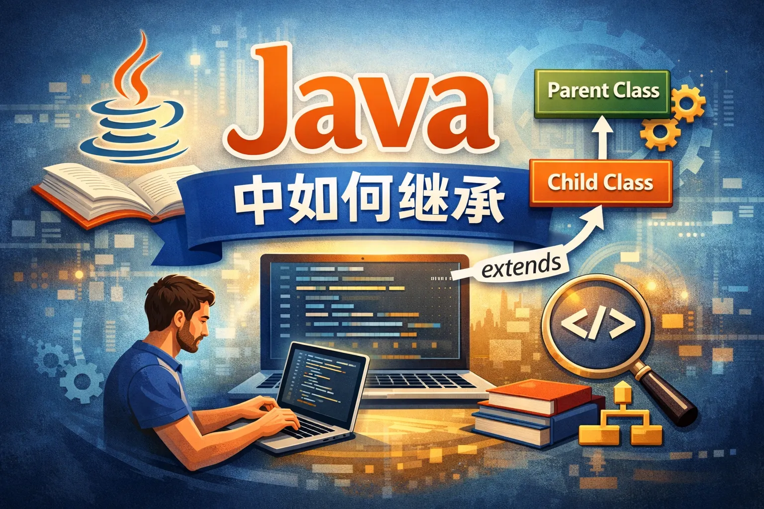 java 中如何继承
