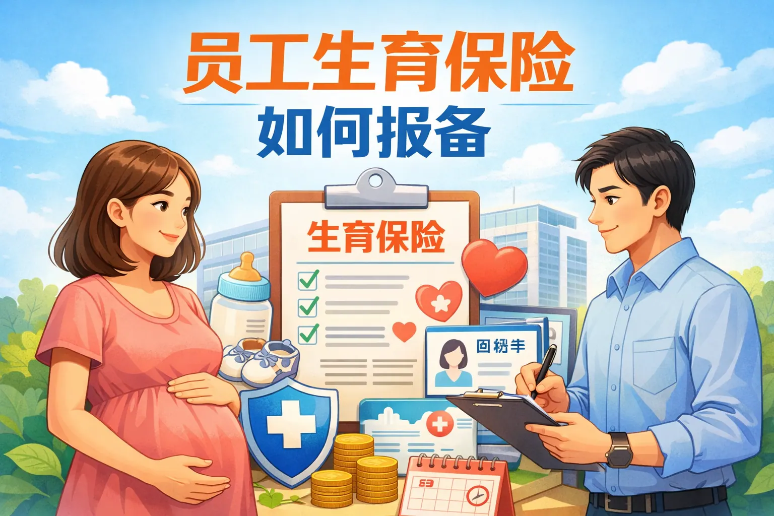 员工生育保险如何报备