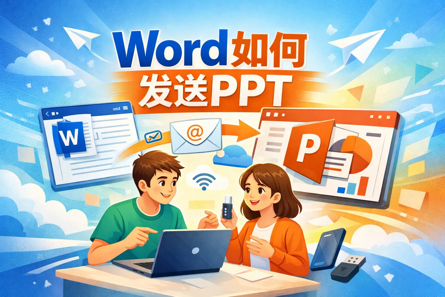 word如何发送ppt