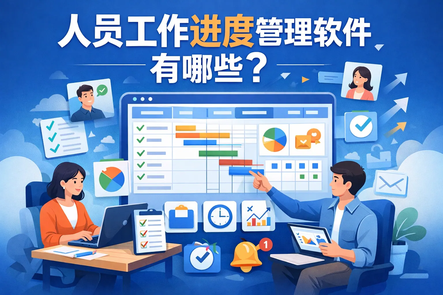 人员工作进度管理软件有哪些