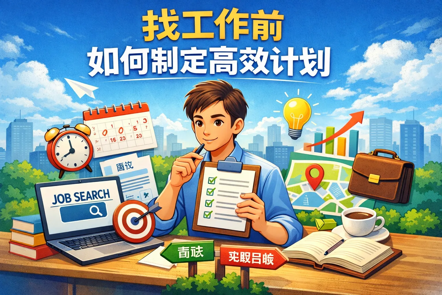 找工作前如何制定高效计划