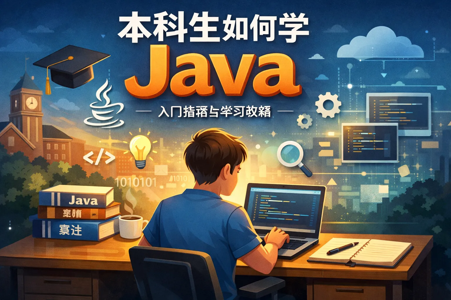本科生如何学java