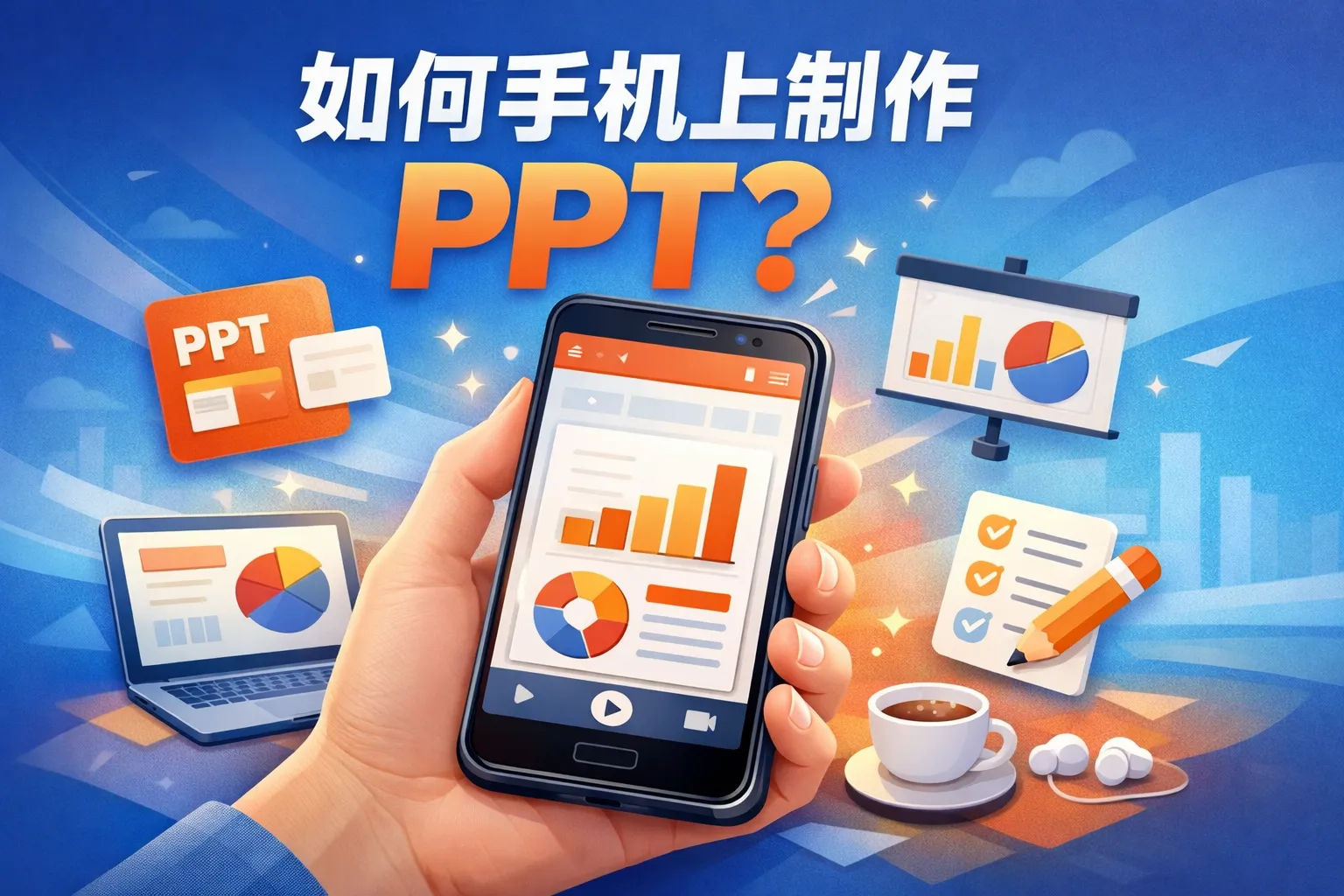 如何手机上制作ppt