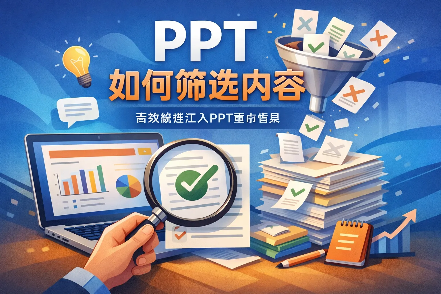 ppt如何筛选内容
