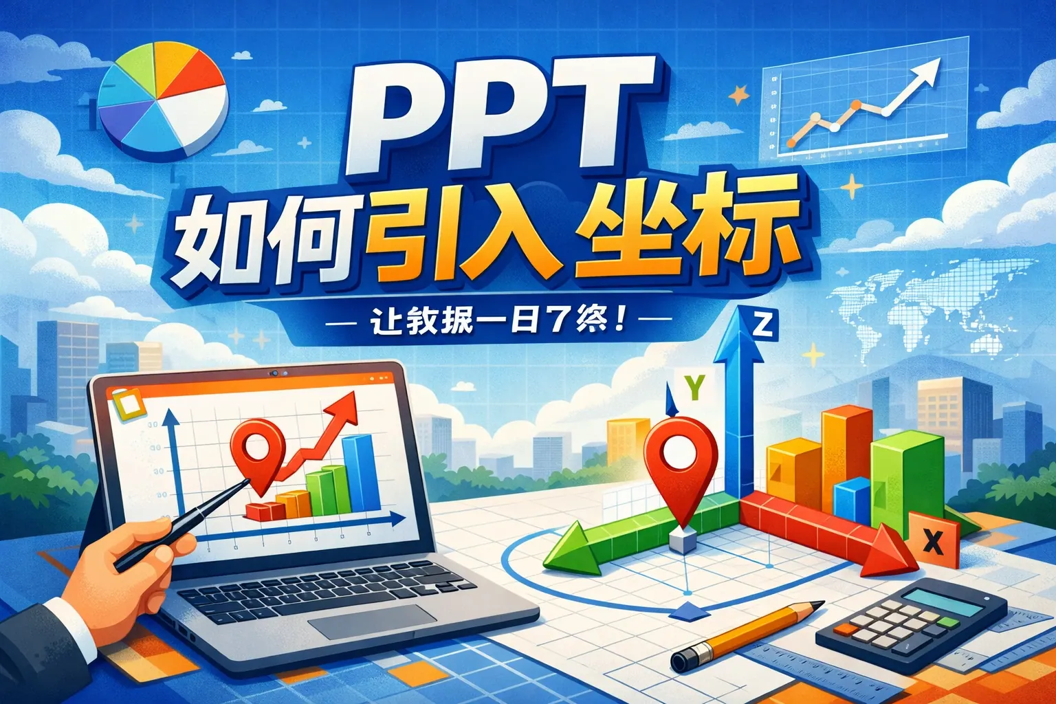 ppt如何引入坐标