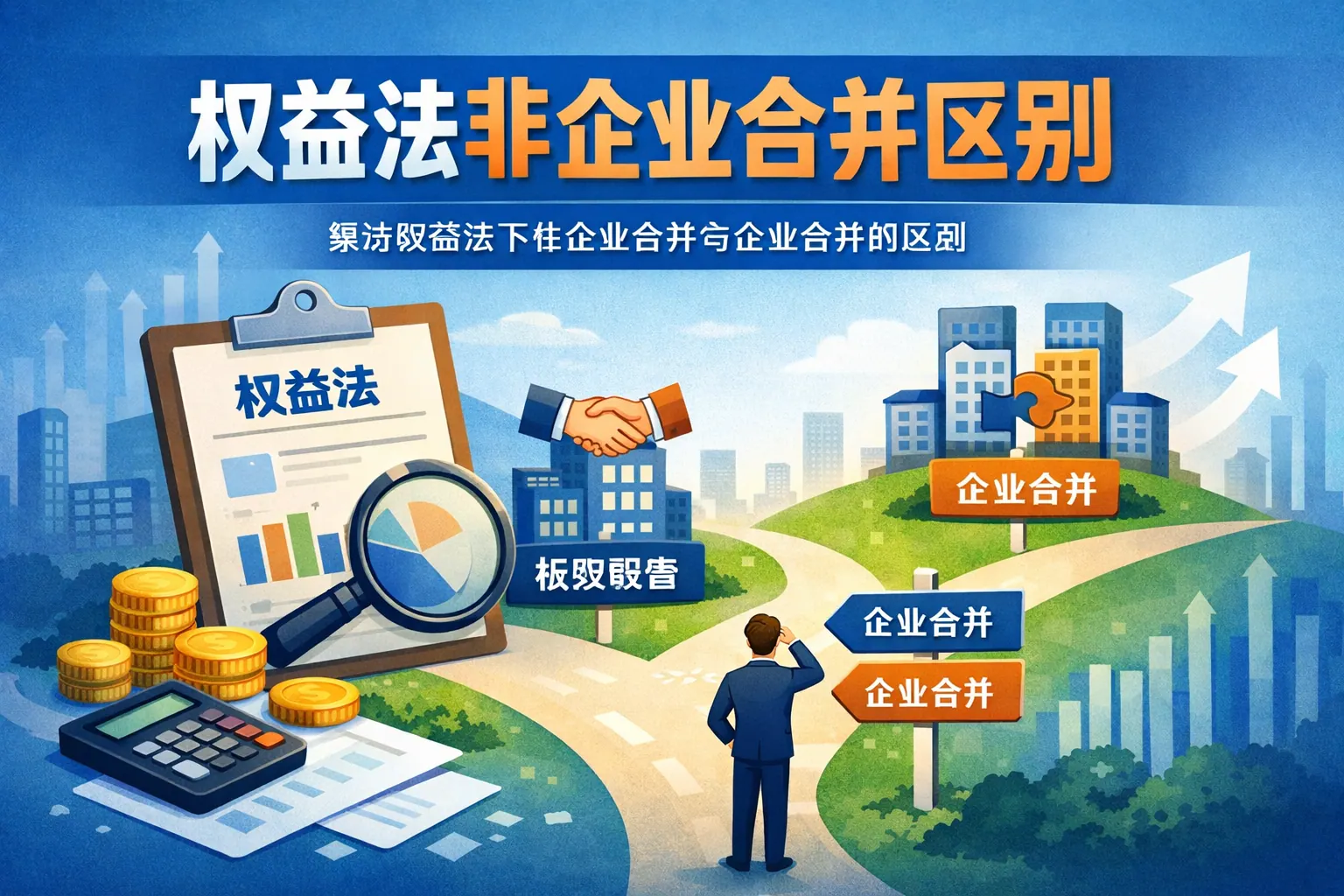 权益法非企业合并区别