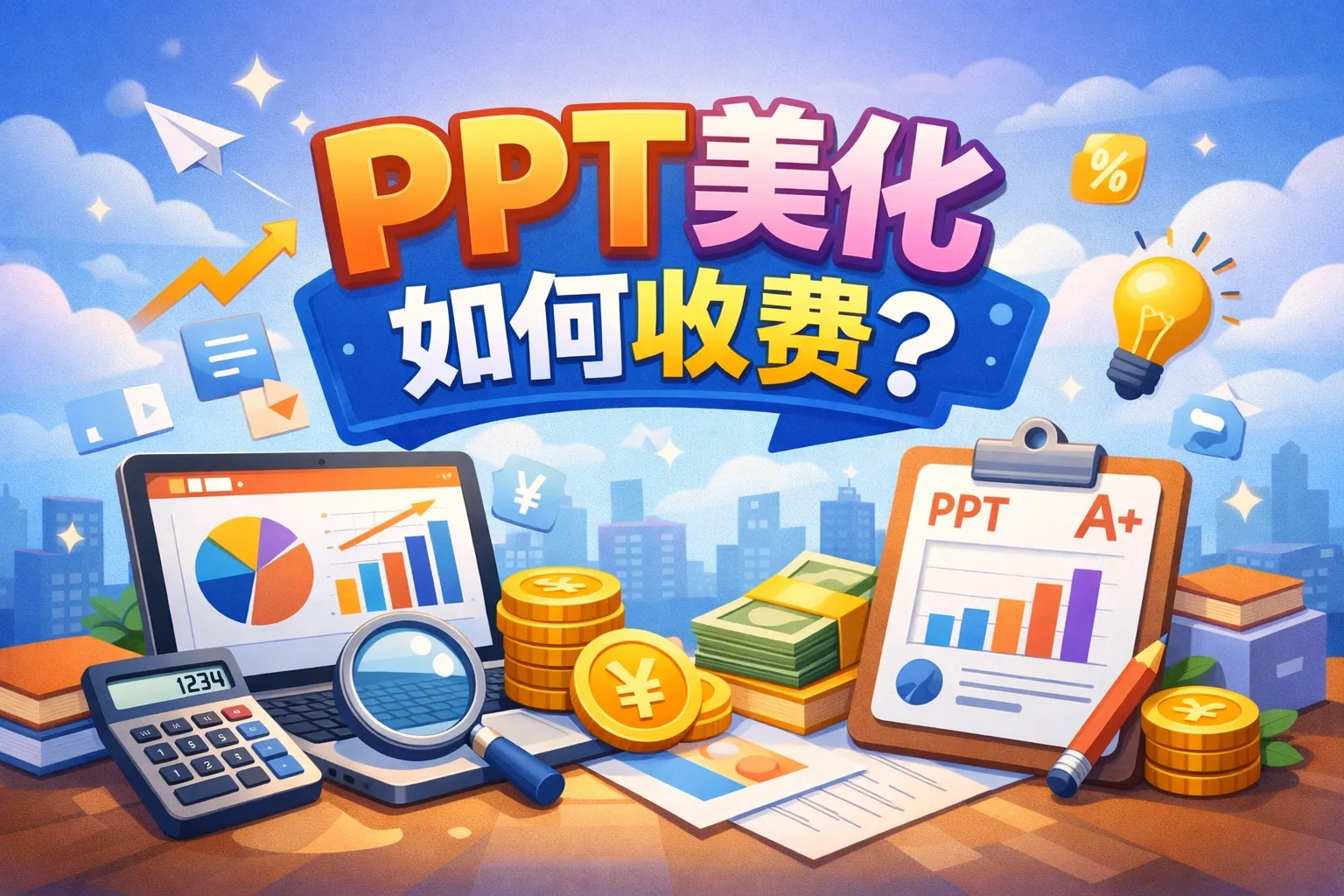 ppt美化如何收费