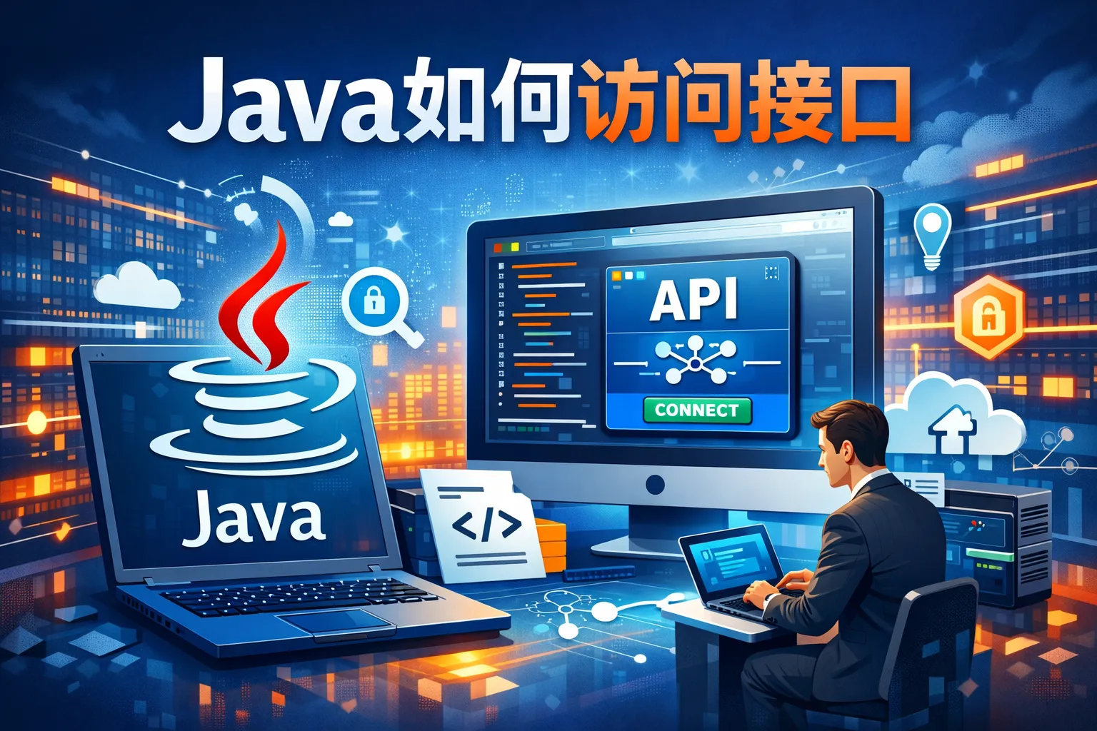 java 如何访问接口