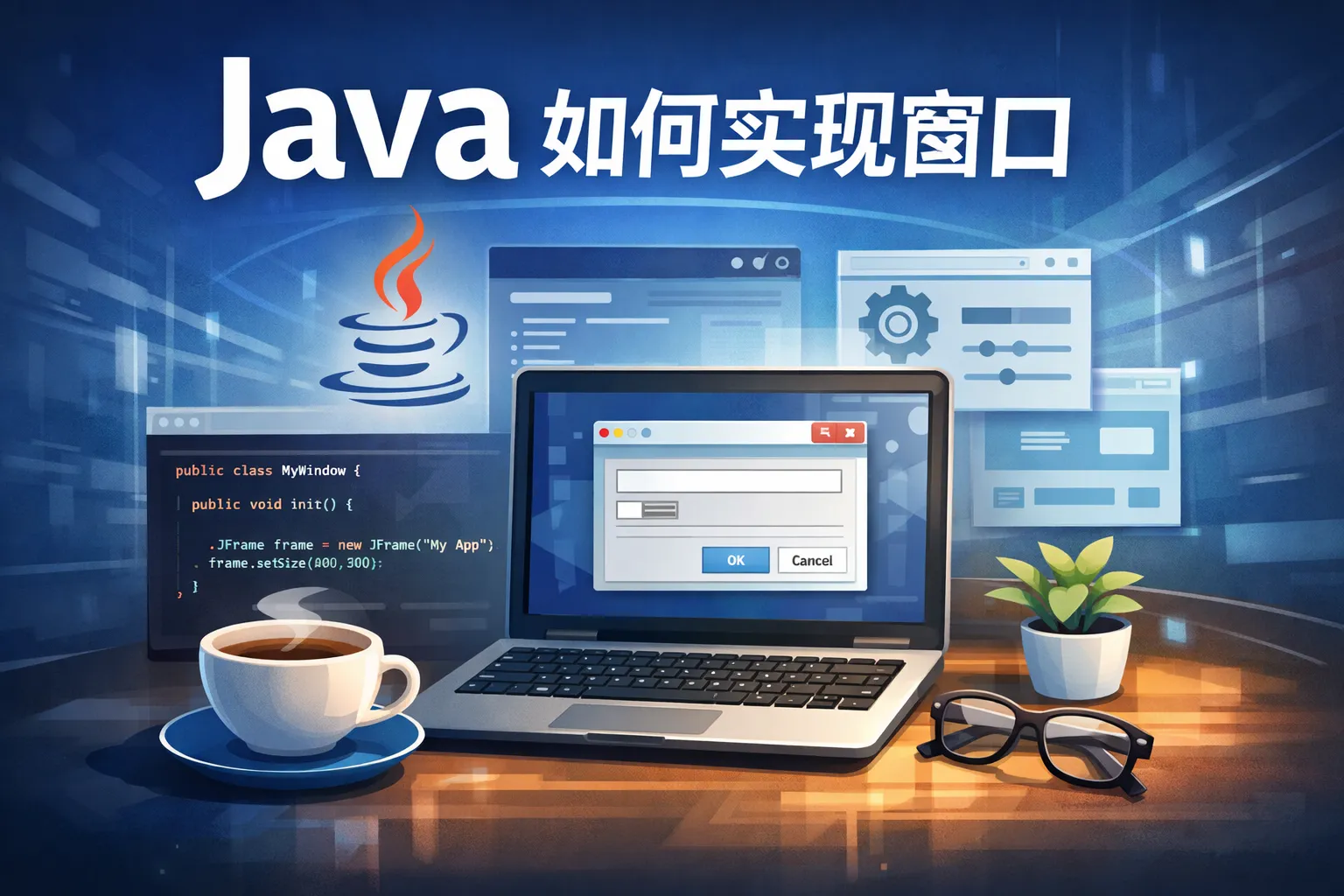 java如何实现窗口