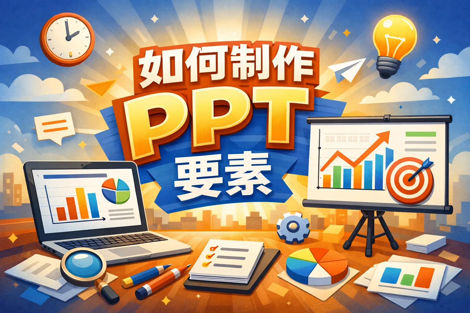 如何制作ppt要素