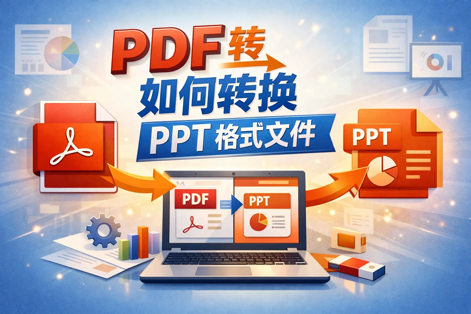 pdf转如何转换ppt格式文件