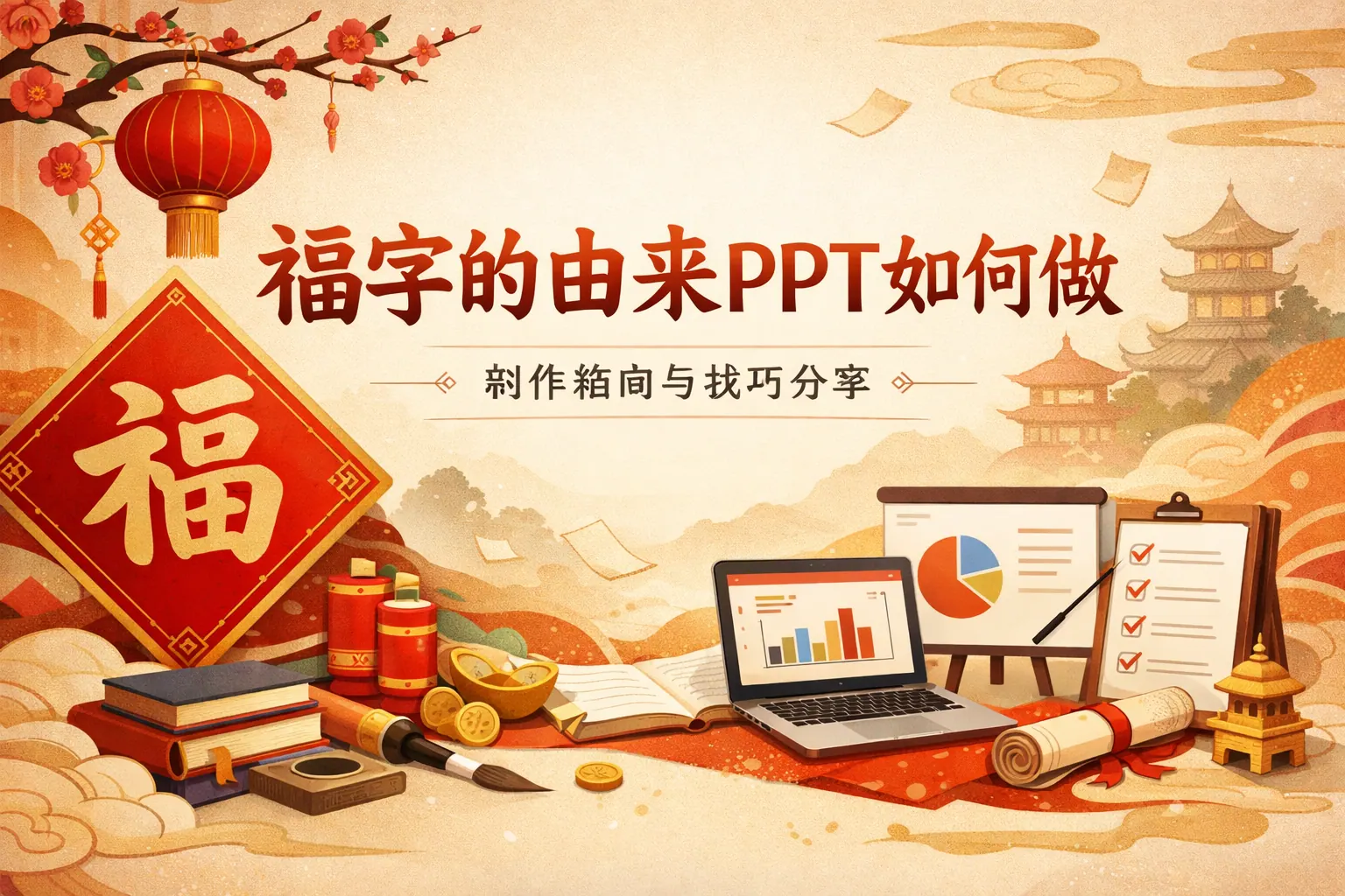 福字的由来ppt如何做