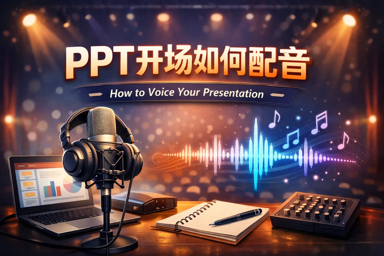 ppt开场如何配音