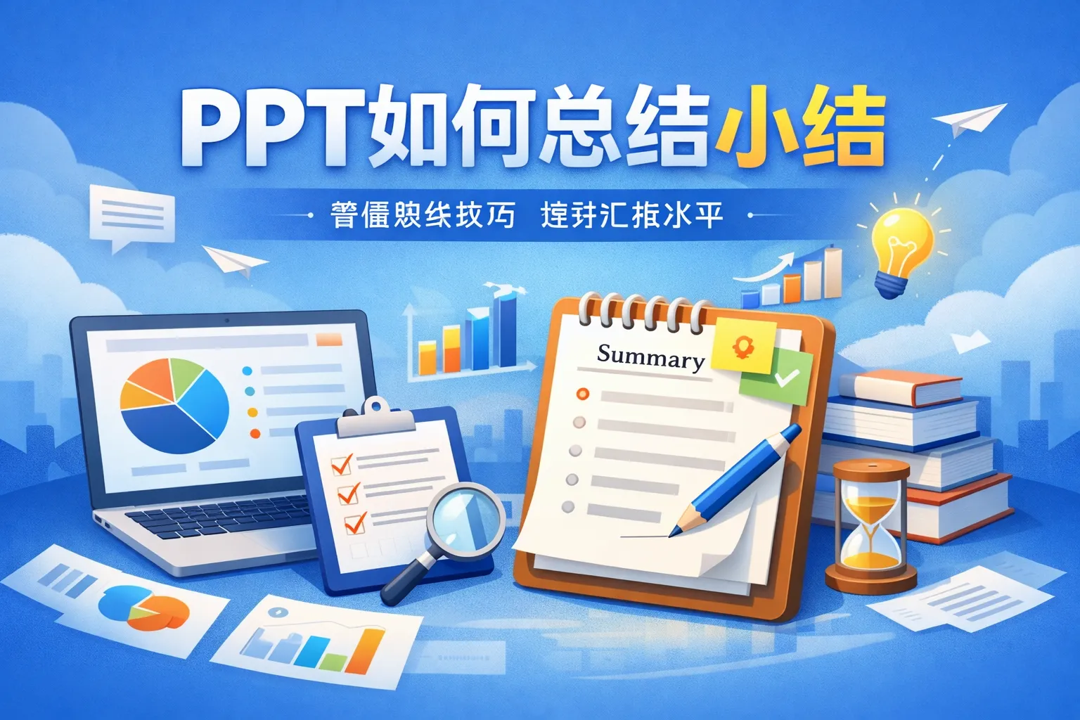ppt如何总结小结