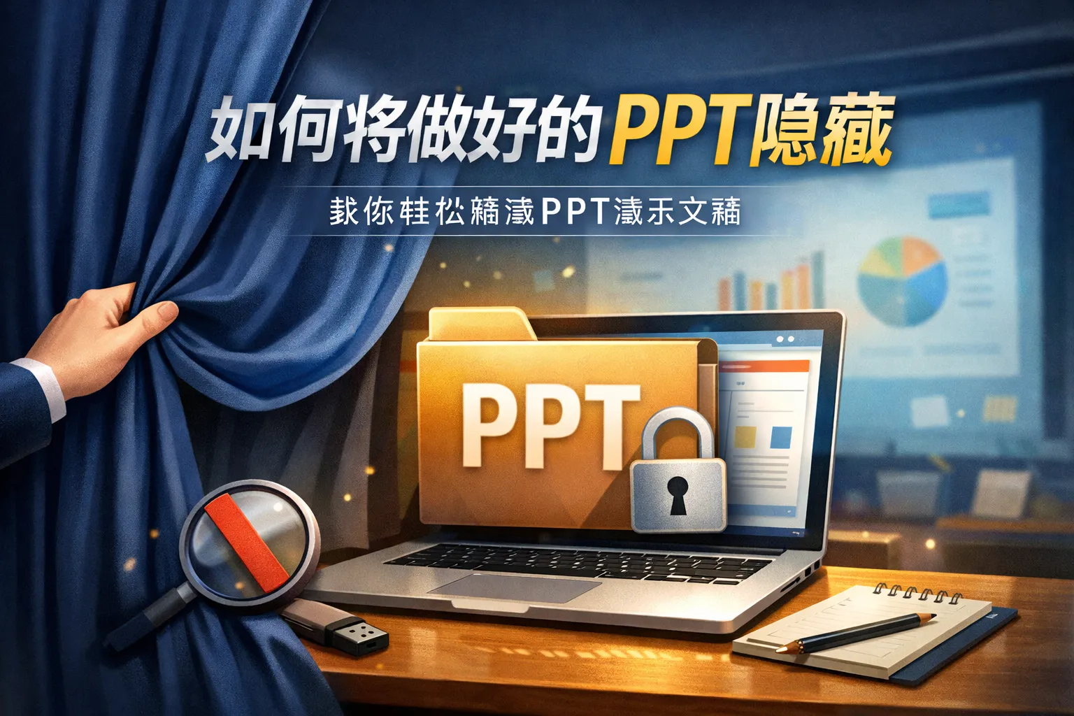 如何将做好的ppt隐藏