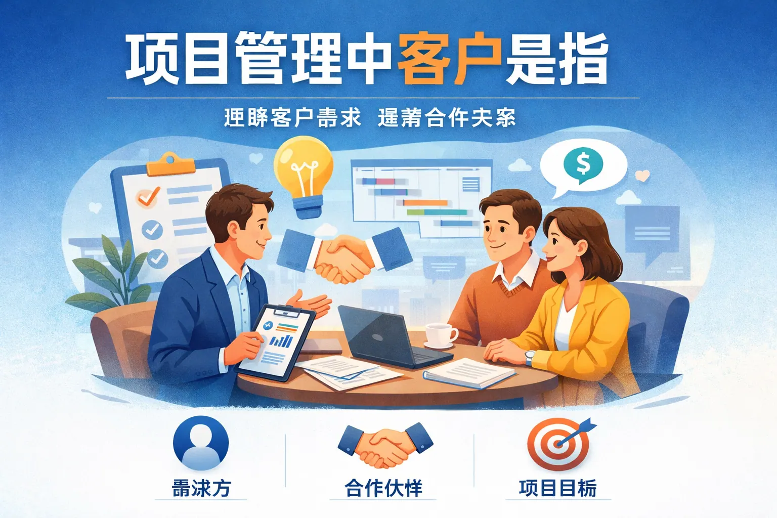 项目管理中客户是指