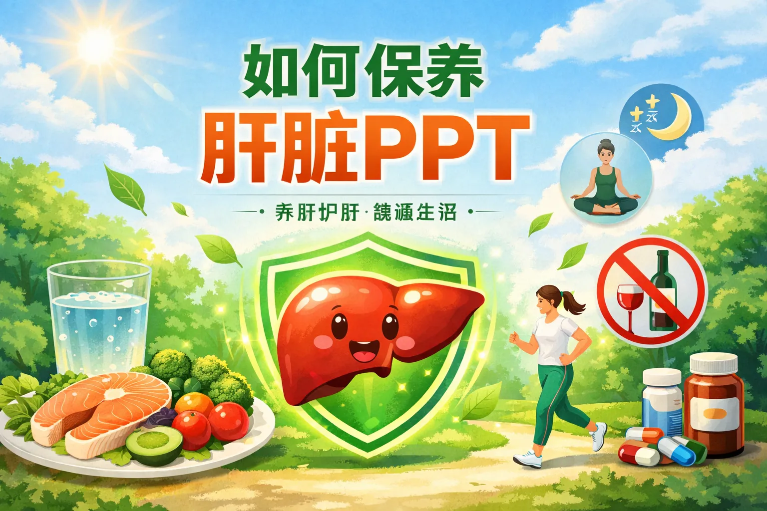 如何保养肝脏PPT