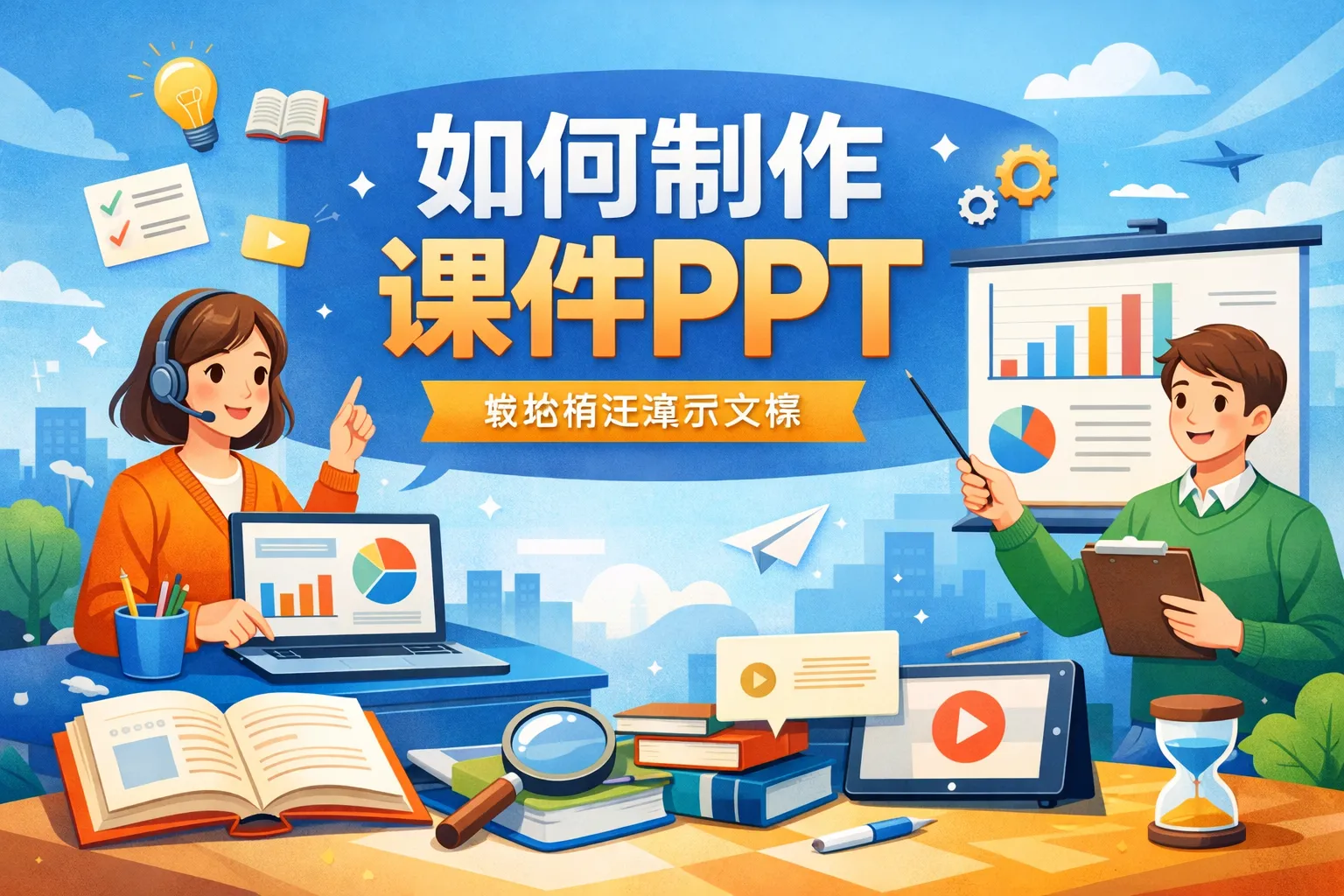 如何制作课件ppt