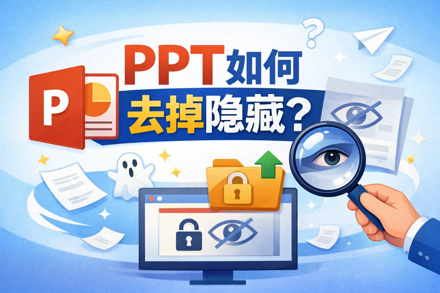 ppt如何去掉隐藏