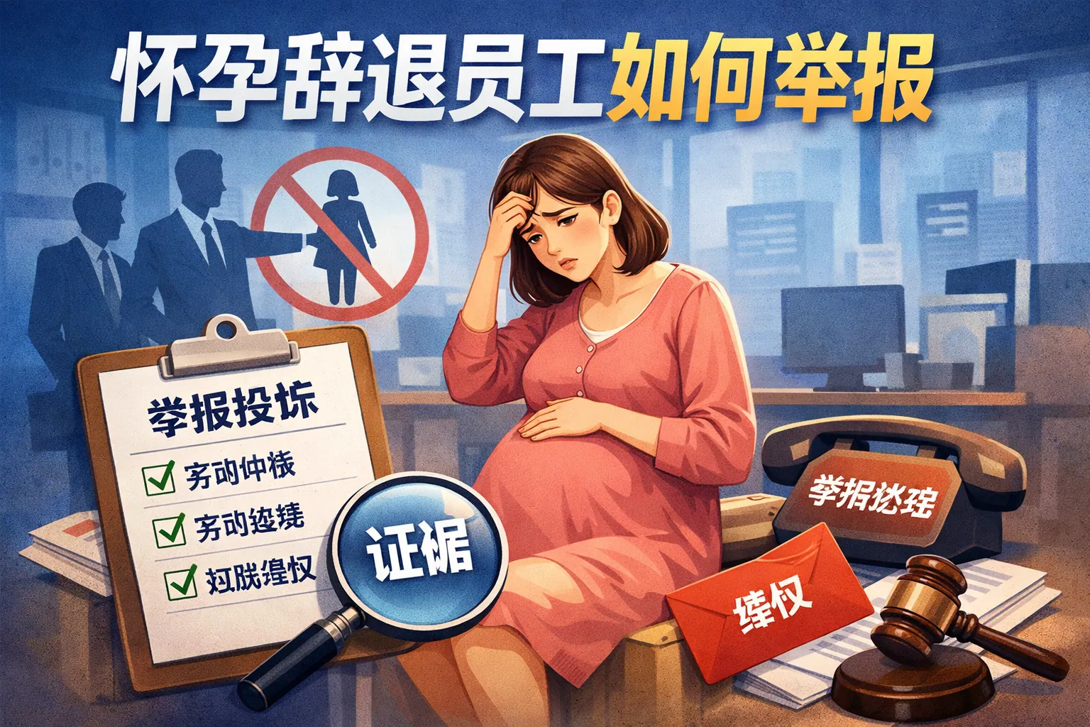 怀孕辞退员工如何举报