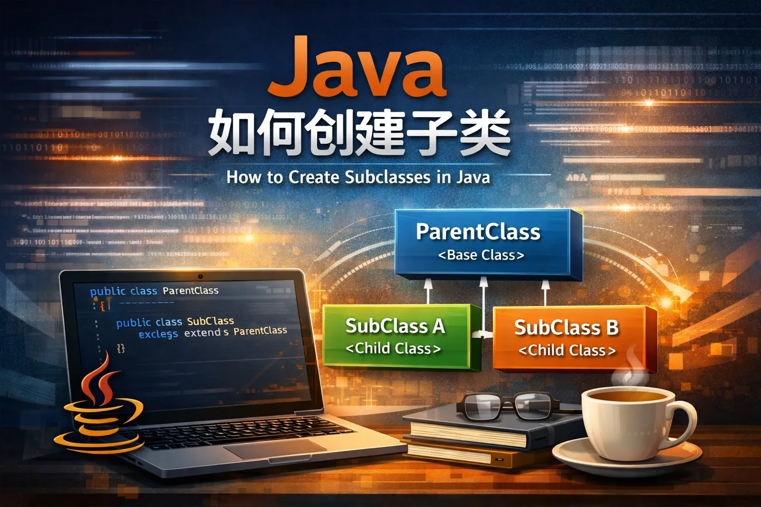 java如何创建子类