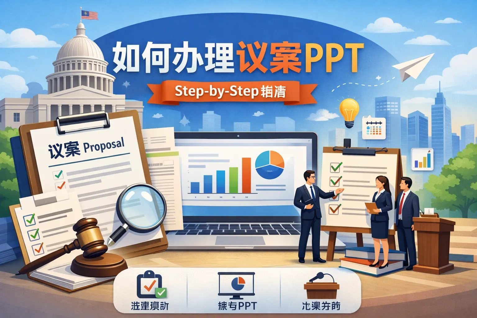 如何办理议案ppt