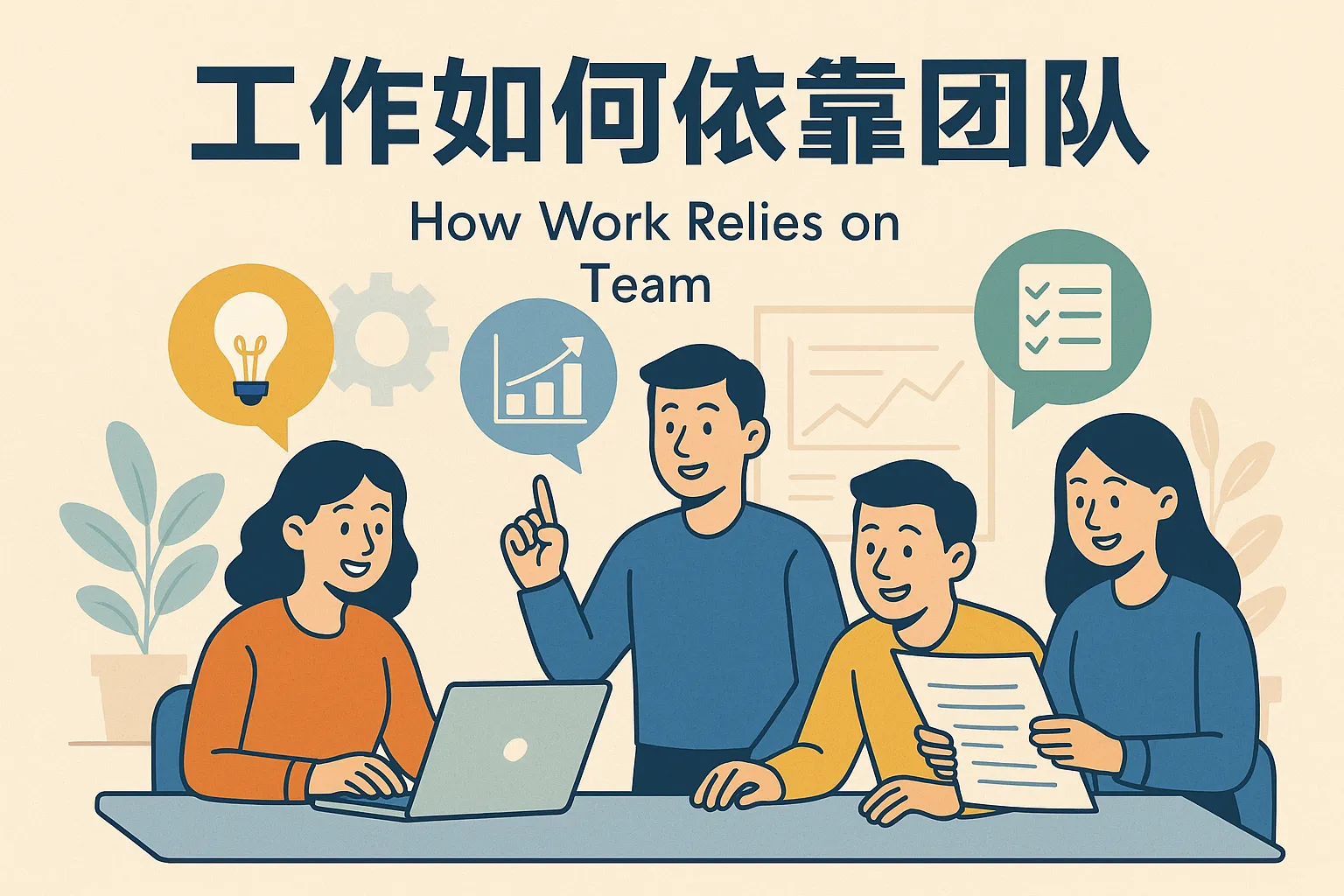 工作如何依靠团队
