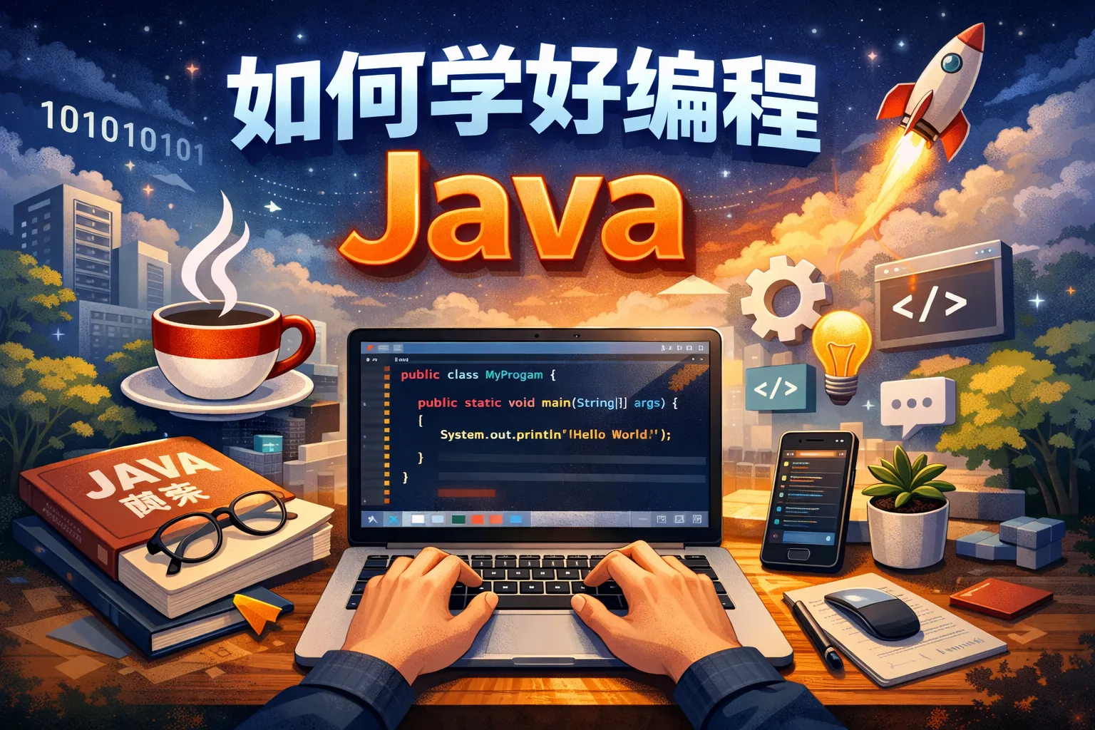 如何学好编程java