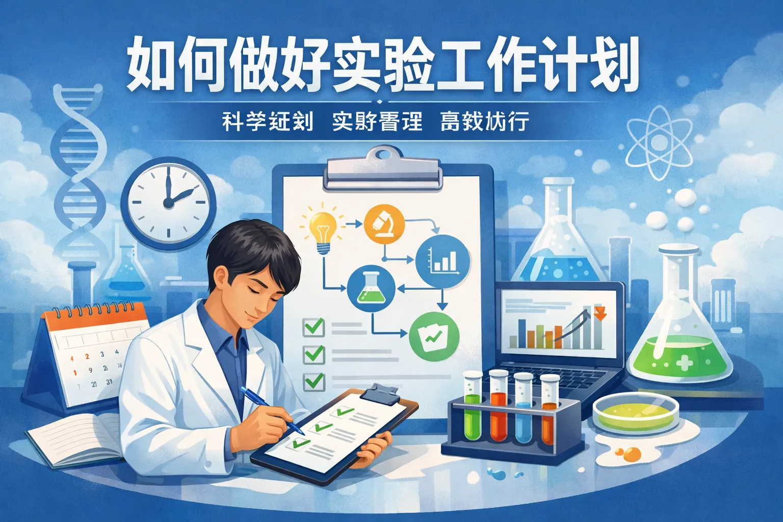 如何做好实验工作计划
